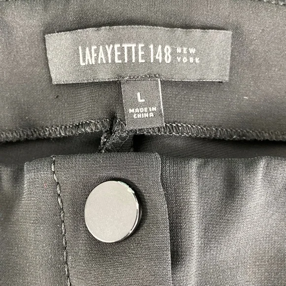 Lafayette 148 New York Black Skinny Dress Pants - Picture 11 of 13